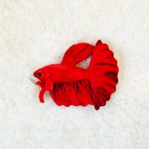 Betta Fish Plush Red