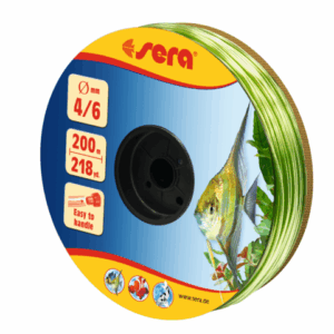 Sera luchtslang 4/6 mm groen /meter